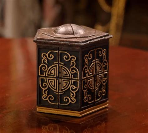 Metal Chinese Puzzle Box 